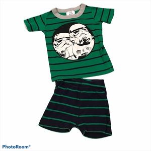Hanna Andersson Storm Trooper Green Short Johns